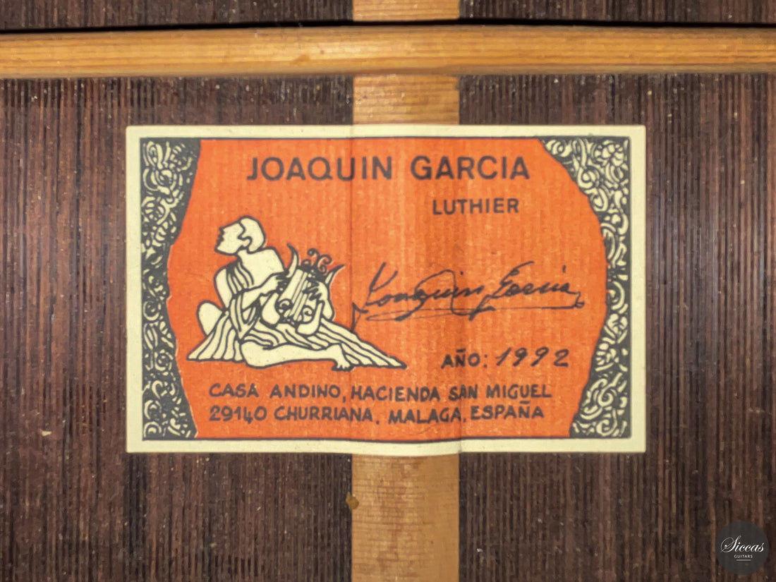 Joaquín García - 1992 Classical Guitar