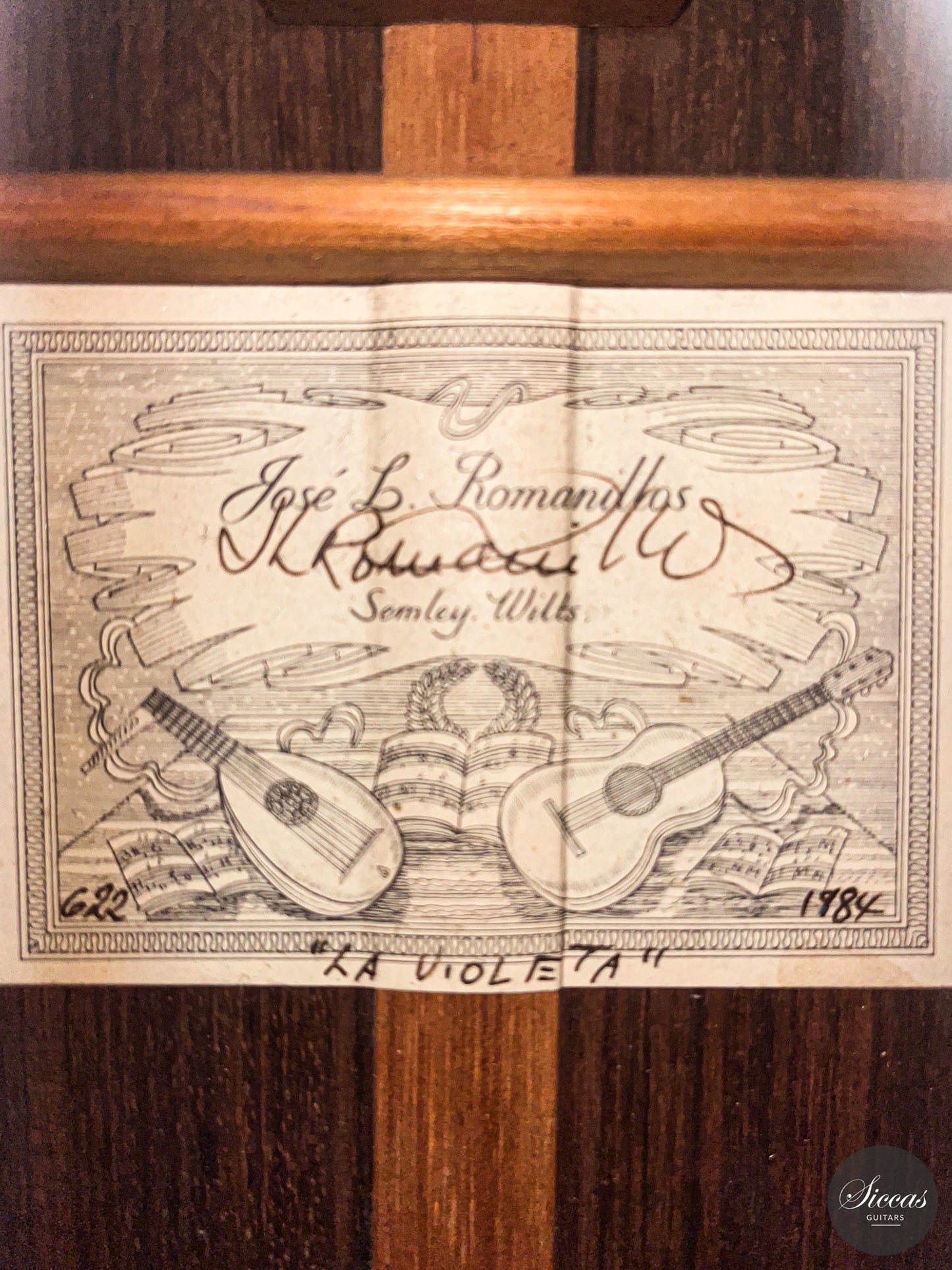 José Luis Romanillos - 1984 La Violeta