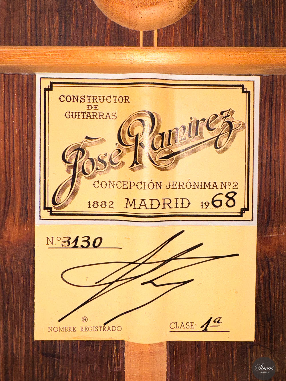 José Ramirez - 1968 1a No. 3130
