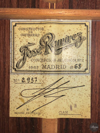 Jose Ramirez - 1968 "MT" Mariano Tezanos No. 2957