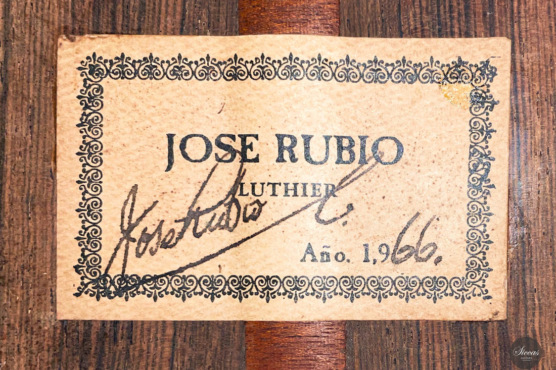 Jose Rubio - 1966 from Russel Cleveland Collection