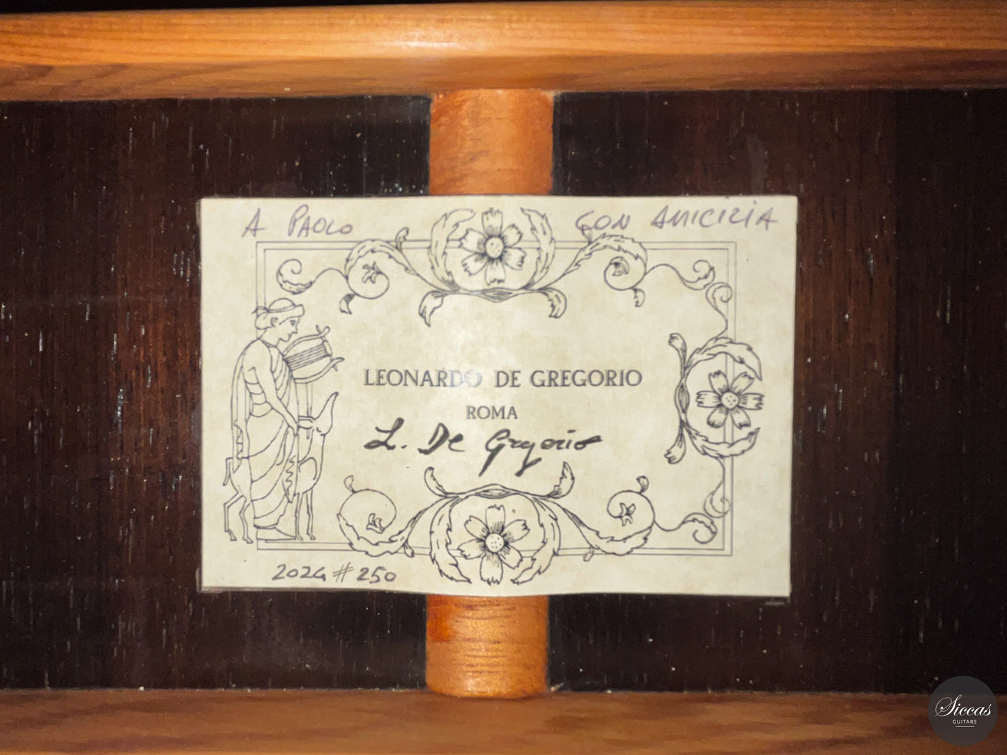 Leonardo De Gregorio - 2024 Double-Top No. 250 64 cm