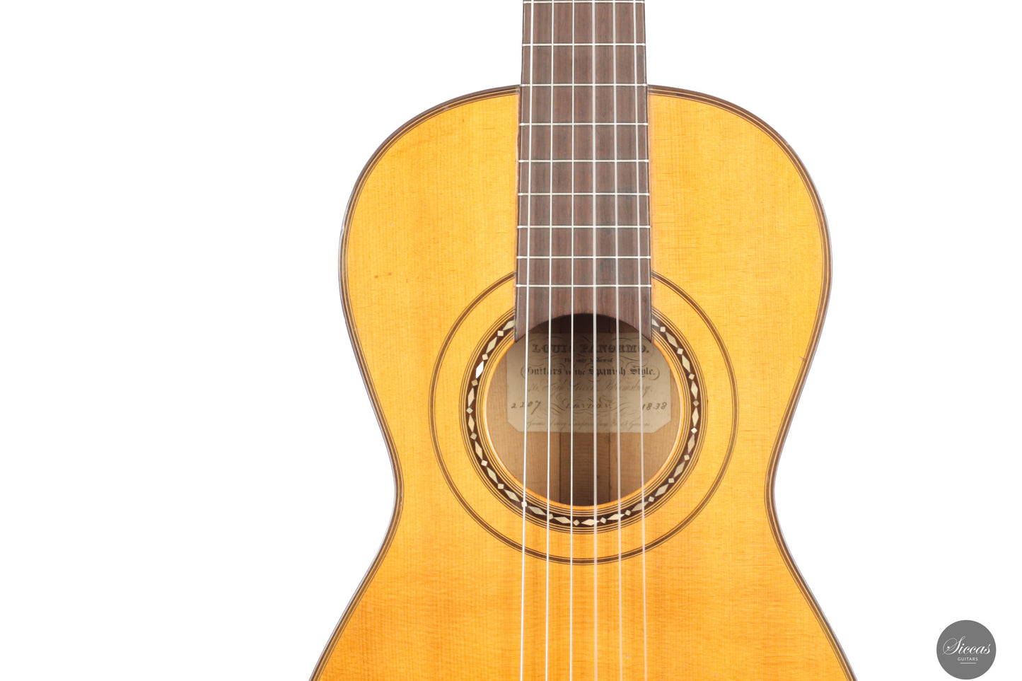 Louis Panormo - 1838 No. 2207 63 cm