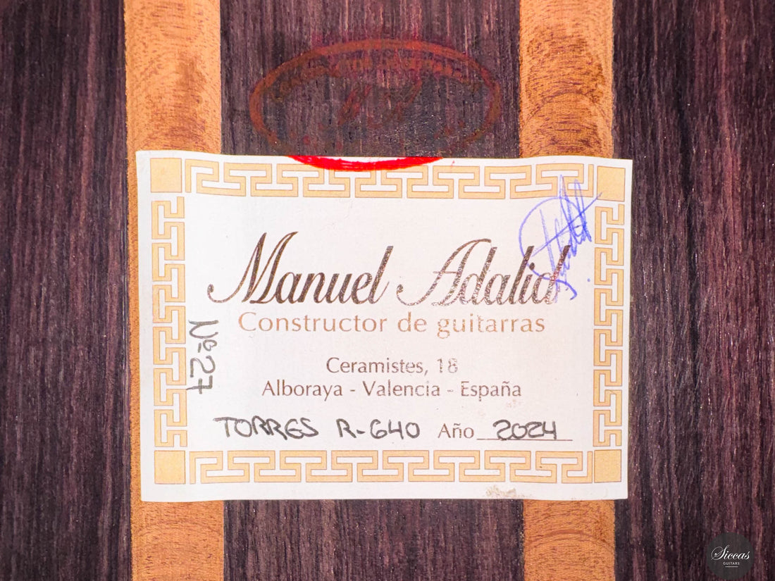 Manuel Adalid - 2024 Torres No. 27 64 cm