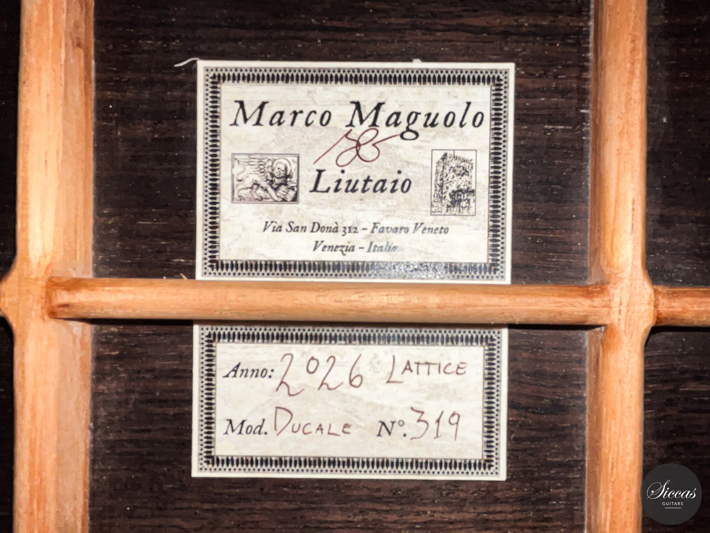 Marco Maguolo - 2026 Ducale Lattice No. 319 64 cm