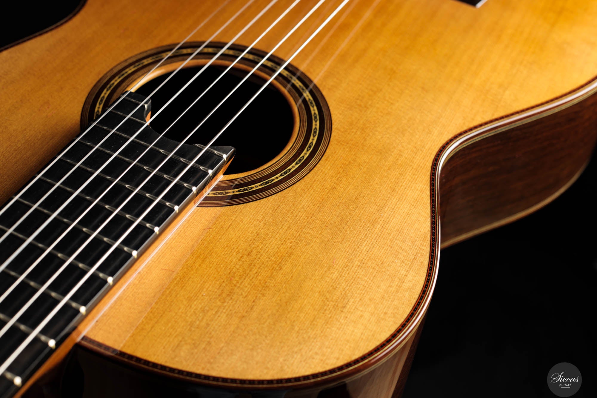 Masaki Sakurai - 2025 Maestro-RF Cedar 64 cm – Siccas Guitars