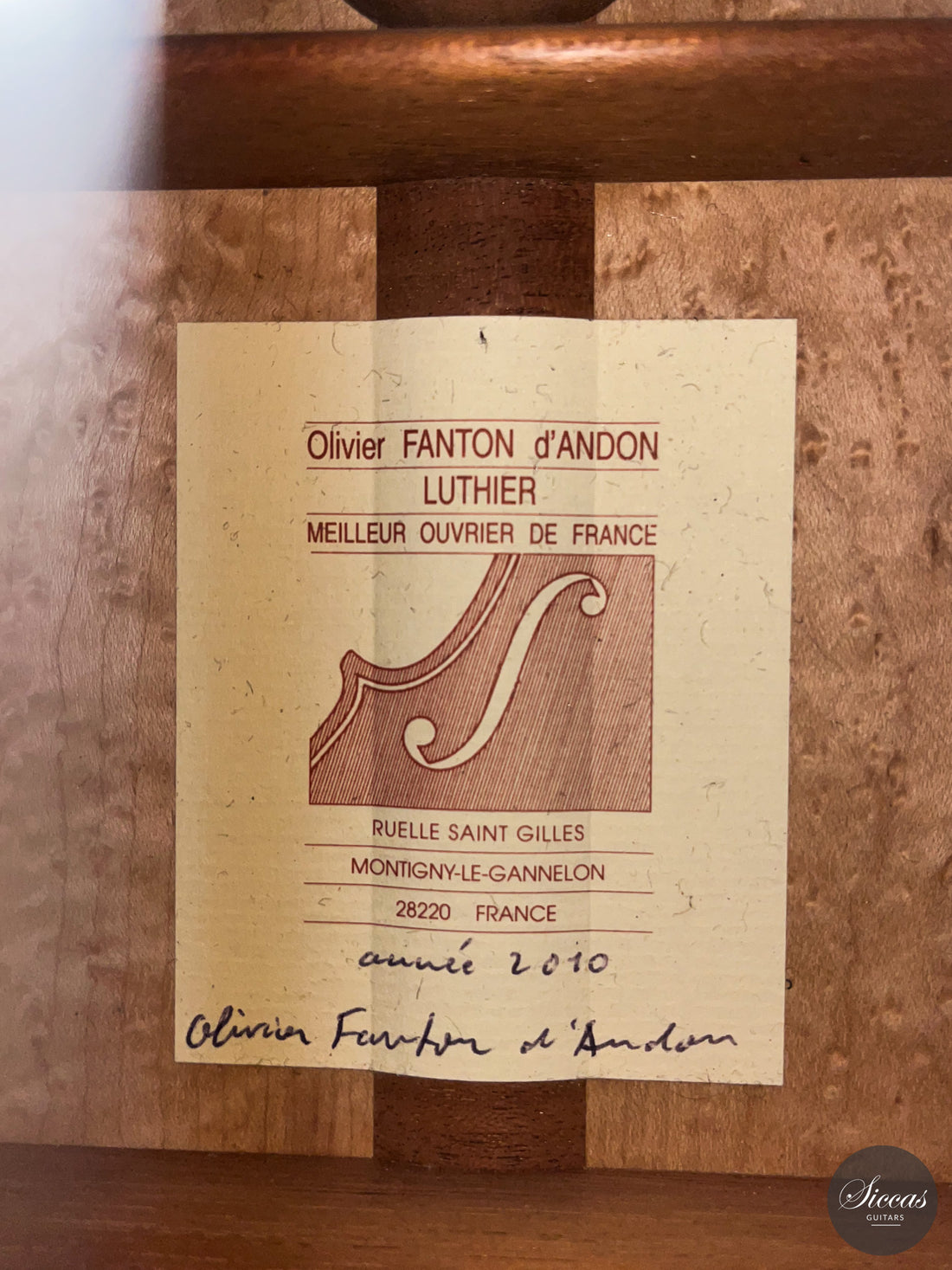 Olivier Fanton d'Andon - 2010