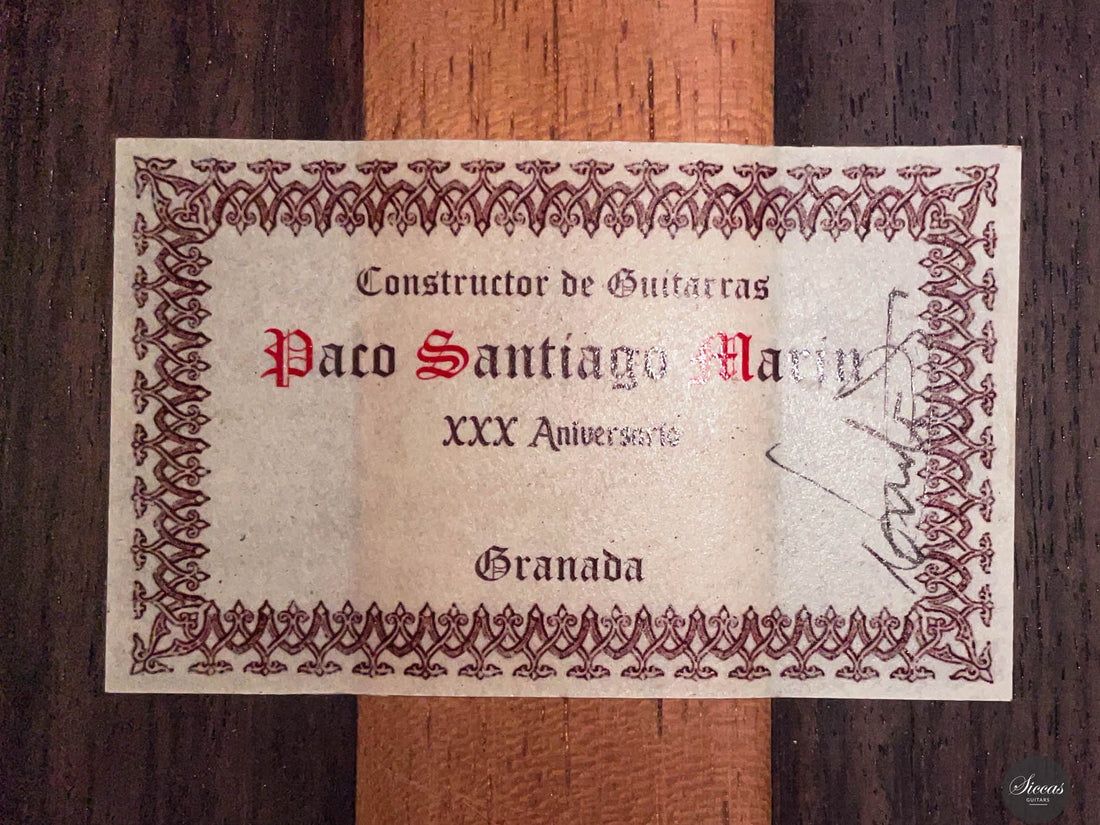 Paco Santiago Marin - 2023 XXX Aniversario Indian Rosewood