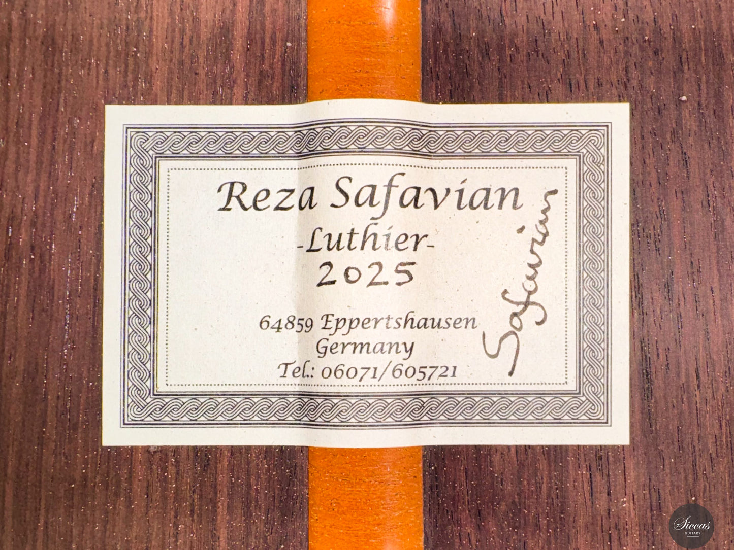 Reza Safavian - 2025 Doubletop  ON HOLD