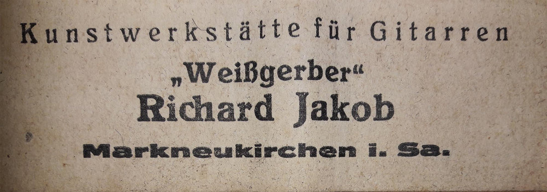 Richard Jacob Weissgerber – 1921