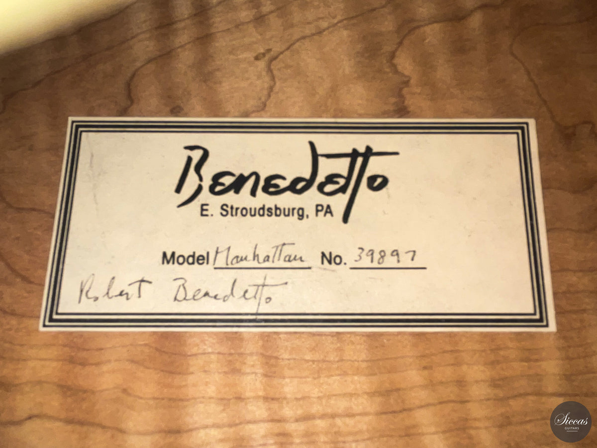 Robert Benedetto - 1997 "Manhattan" No. 39897