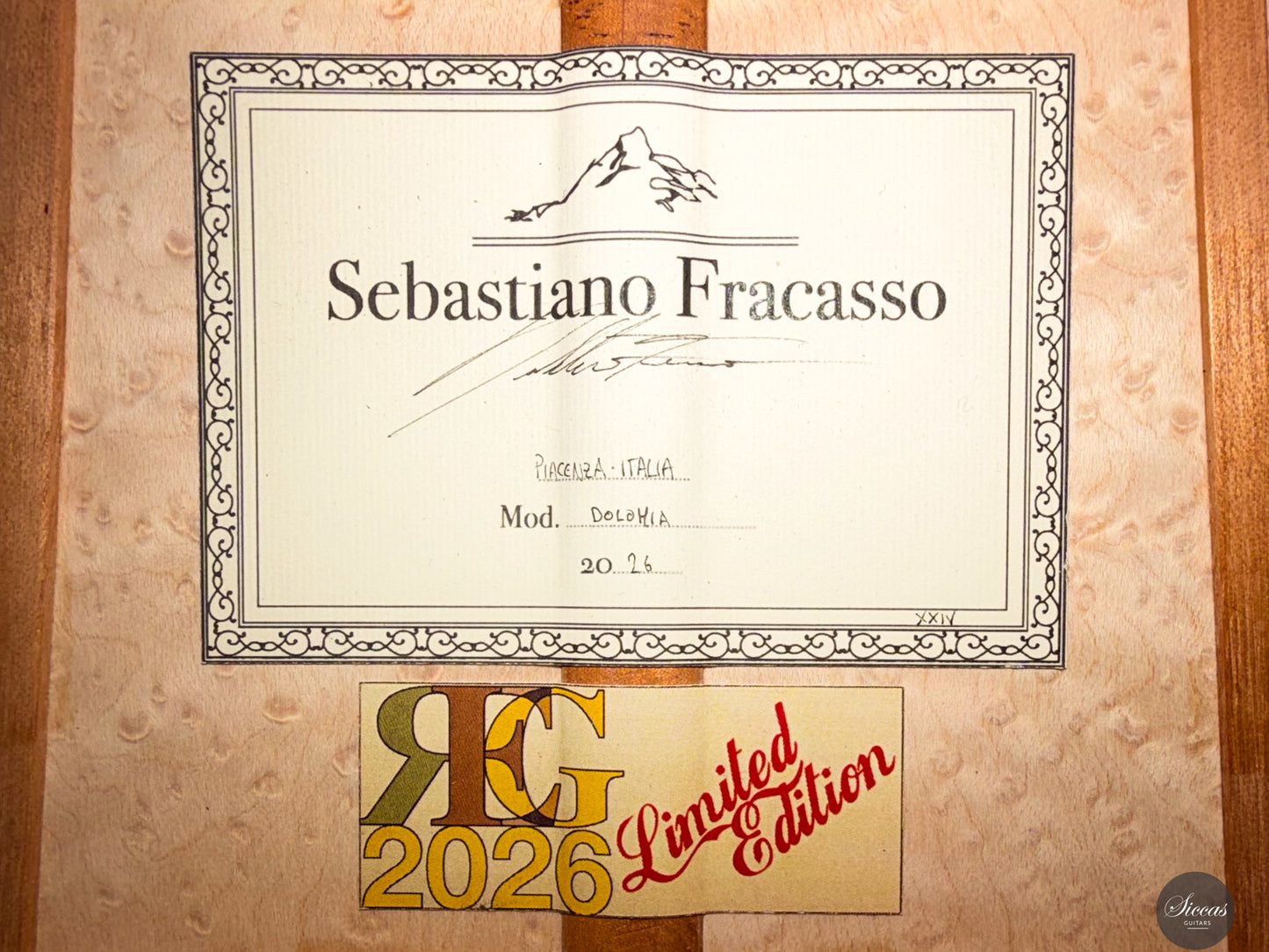 Sebastiano Fracasso - 2026 Dolomia REG 2026
