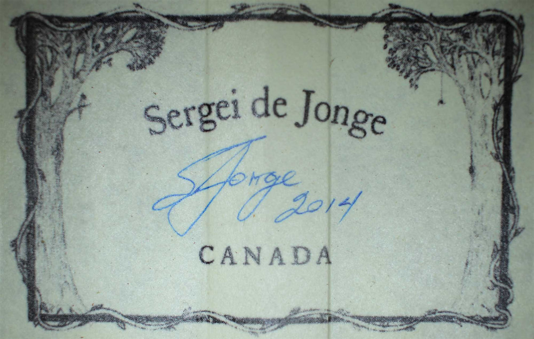 Sergei de Jonge - 2014