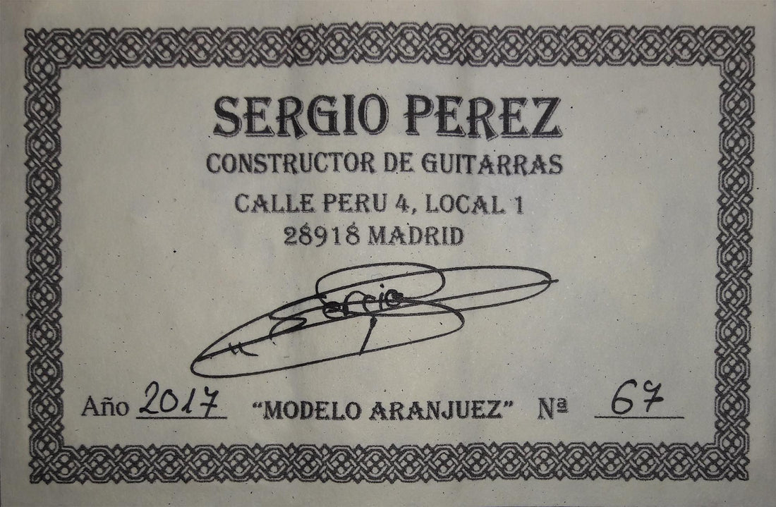Sergio Perez - Aranjuez 2017