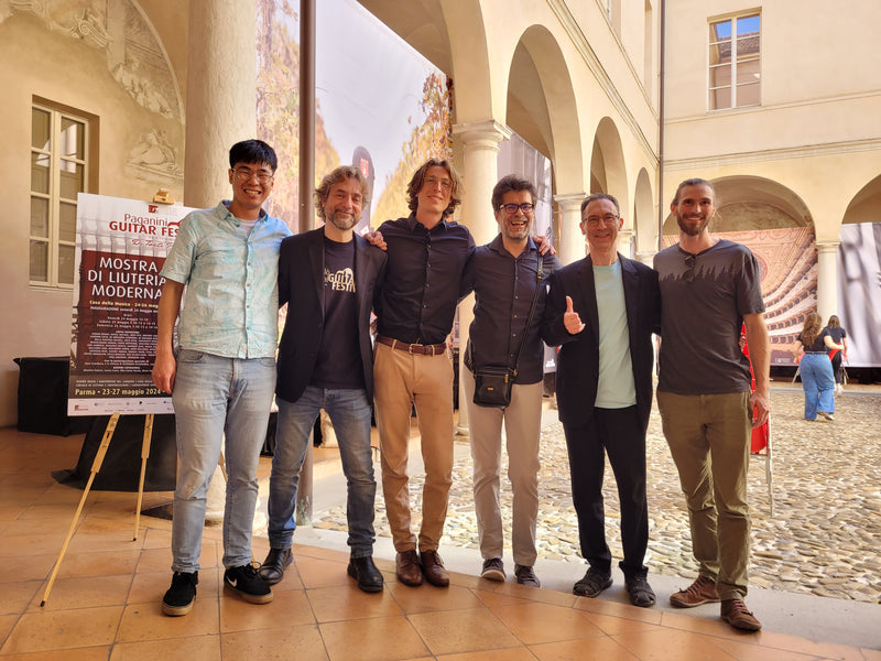 Siccas Guitars team in Rome