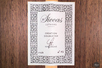 Siccas Luthiers - Creation Doubletop Triptych - Certificate thumbnail