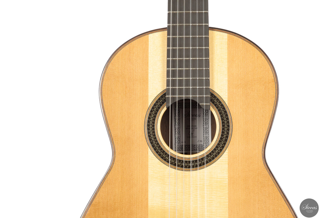 Siccas Luthiers - Creation Doubletop Triptych 64 cm - Front view