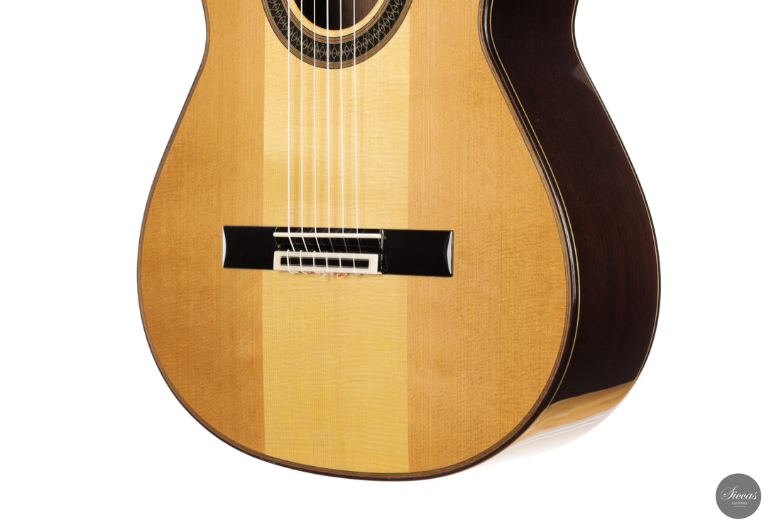 Siccas Luthiers - Creation Doubletop Triptych 64 cm - Front view