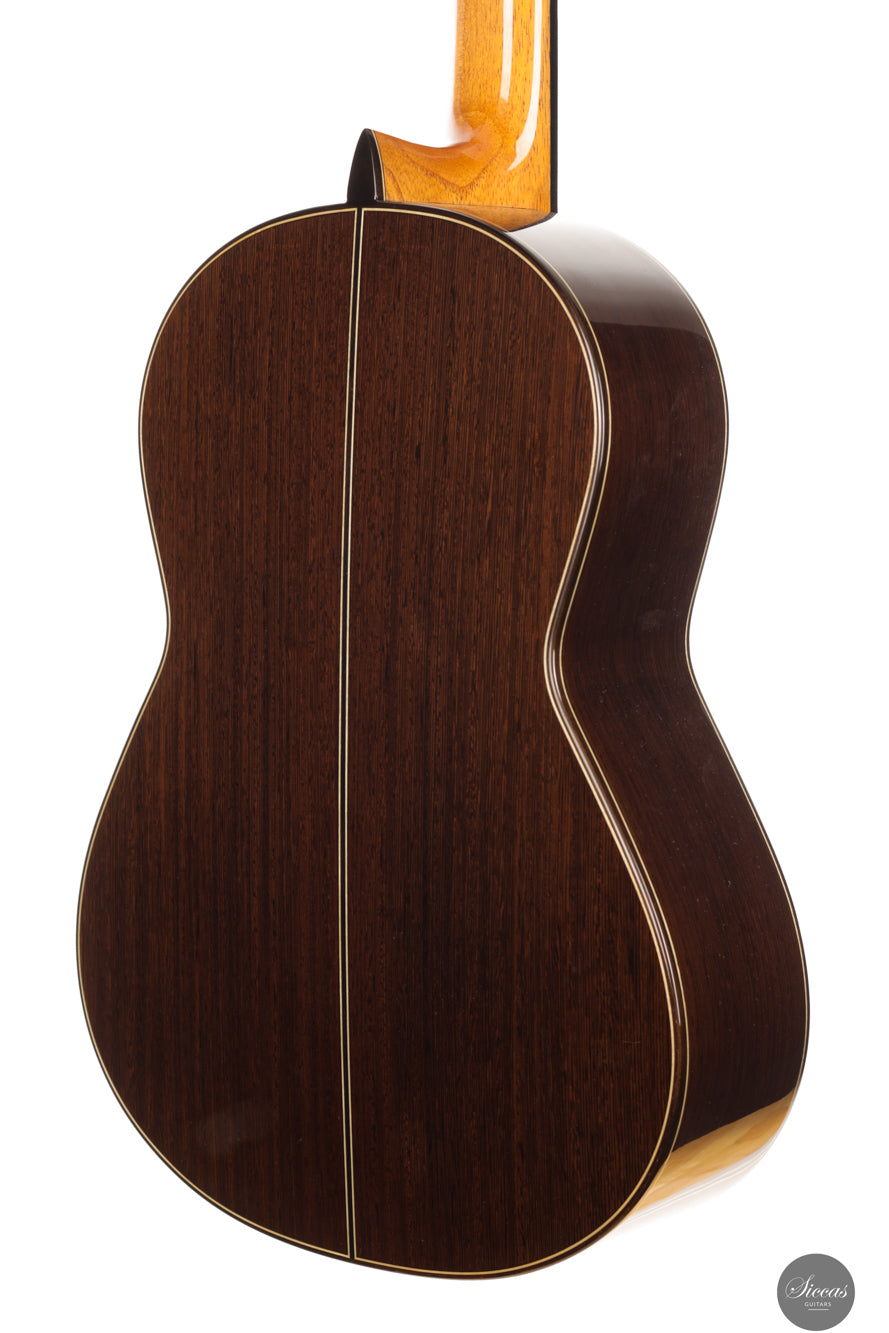 Siccas Luthiers - Creation Doubletop Triptych 64 cm - Back and sides