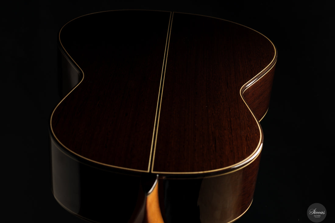 Siccas Luthiers - Creation Doubletop Triptych - Back and sides