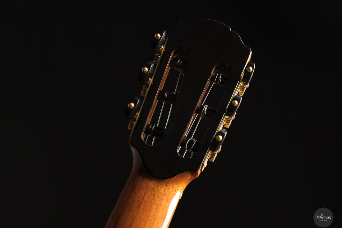 Siccas Luthiers - Creation Doubletop Spruce - Neck and tuner