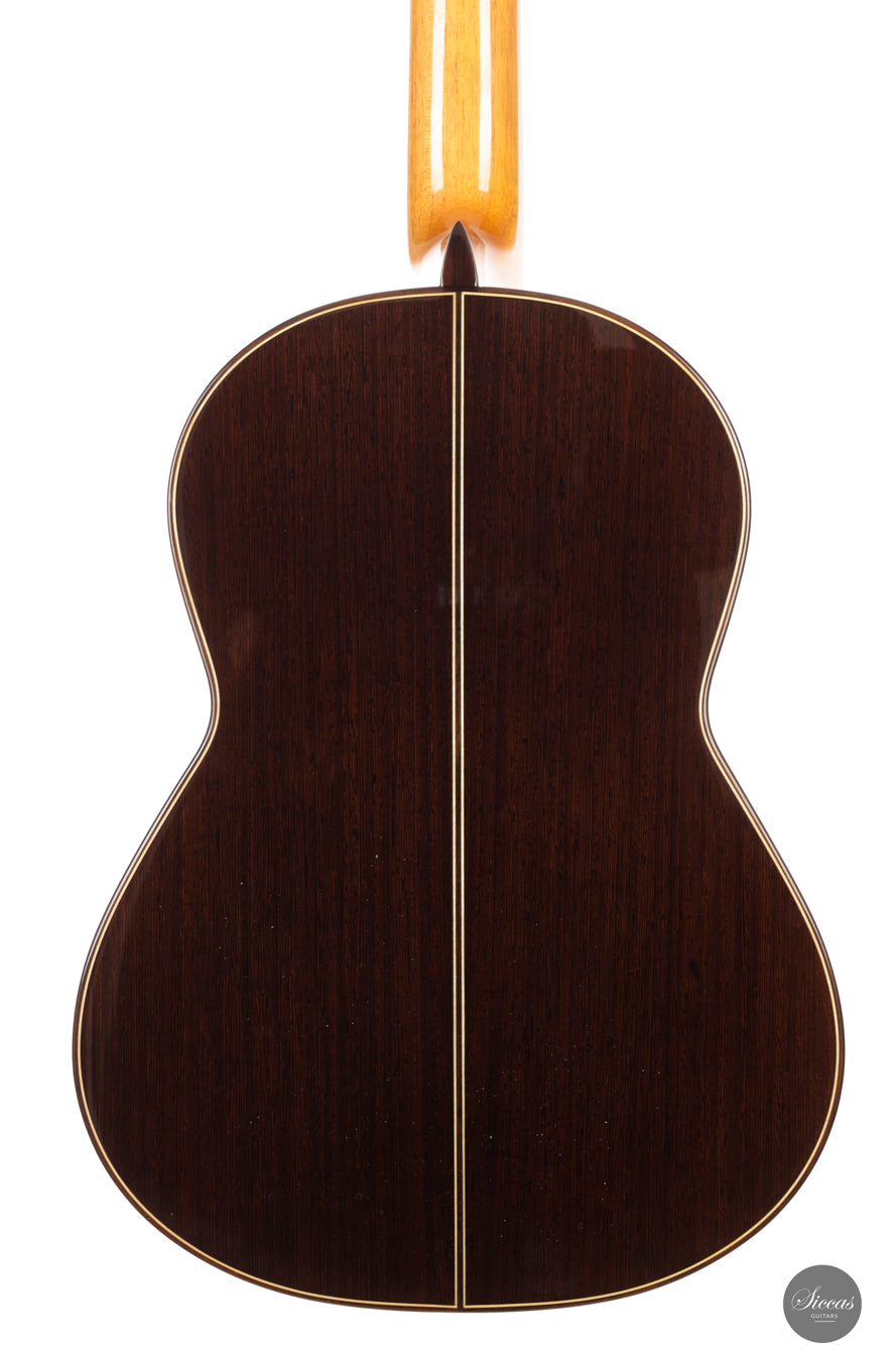 Siccas Luthiers - Creation Doubletop Cedar - Back and sides