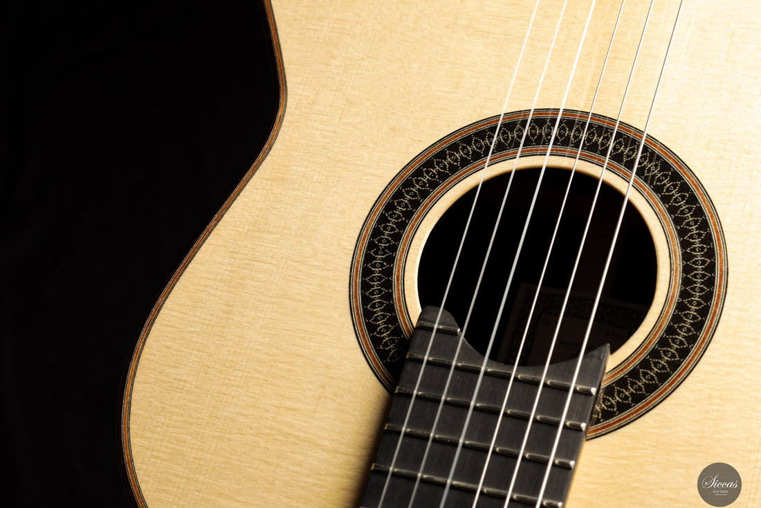 Siccas Luthiers - Creation Doubletop Spruce 63 cm - Front view