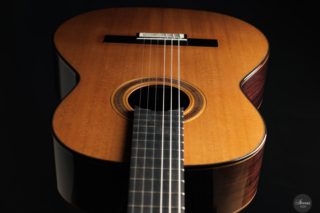Siccas Luthiers - Legacy Doubletop Cedar 64 cm - Front view