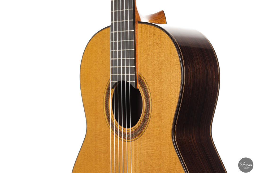 Siccas Luthiers - Legacy Doubletop Cedar 64 cm - Front view