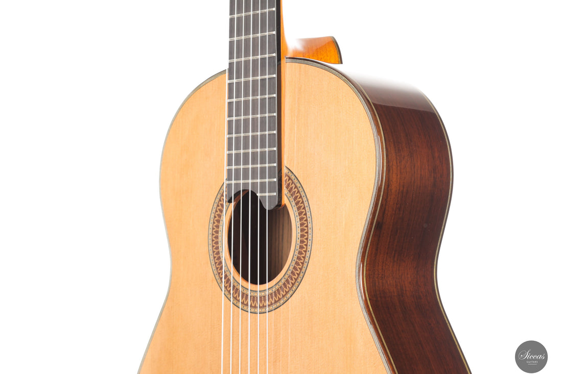 Siccas Luthiers - Recital Contemporary Doubletop Lattice Cedar 64 cm