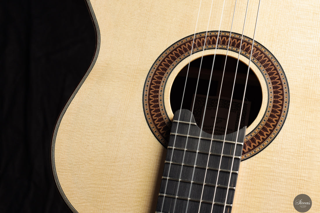 Siccas Luthiers - Recital Contemporary Doubletop Lattice Spruce