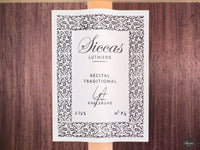 Siccas Luthiers - Recital Traditional Spruce 64 cm - Certificate thumbnail