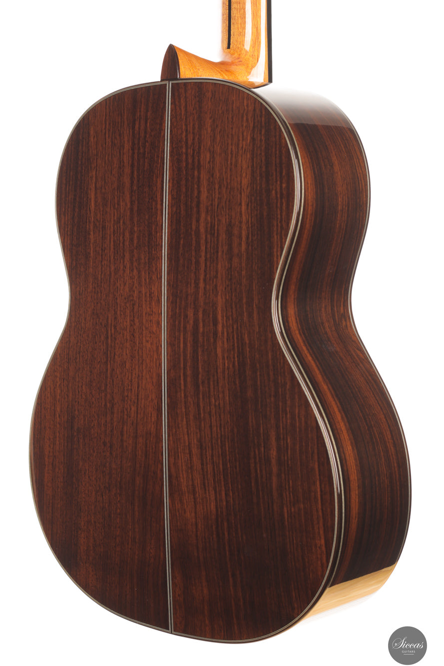 Siccas Luthiers - Recital Traditional Spruce 64 cm - Back and sides