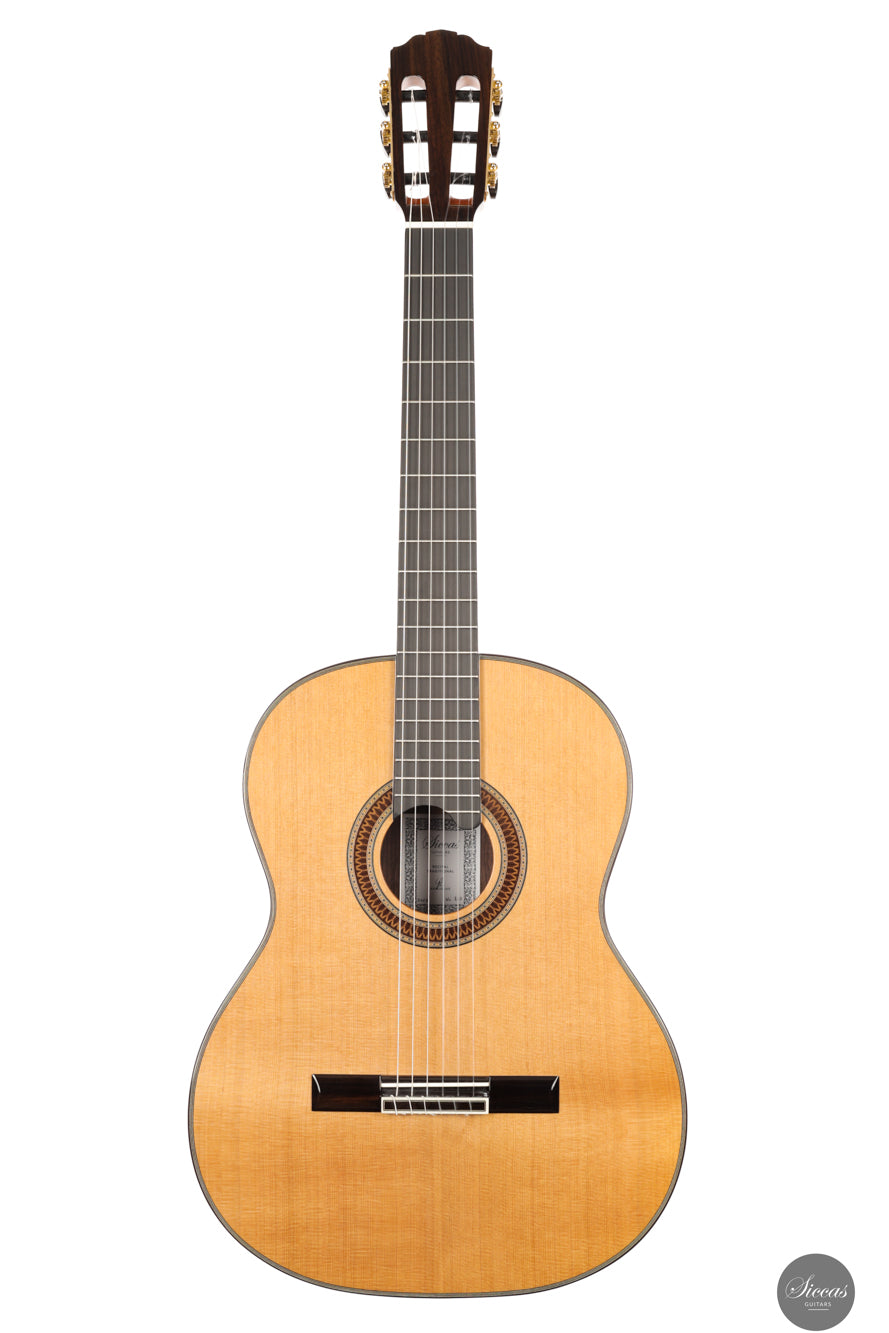 Siccas Luthiers - Recital Traditional Cedar - Front view