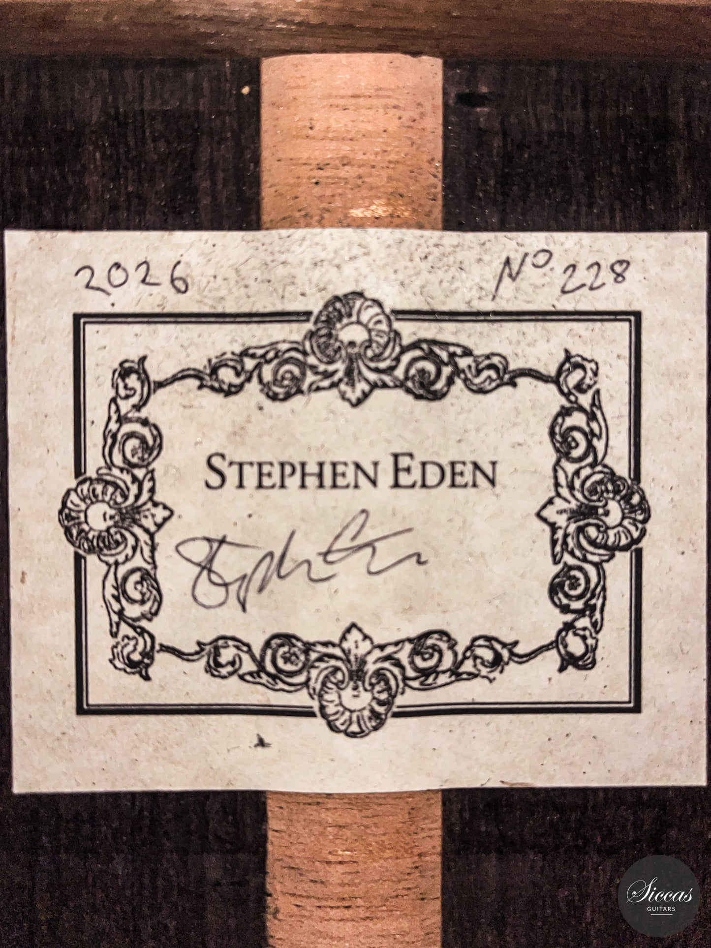 Stephen Eden - 2026 "Daniel Friederich 1980" No. 228