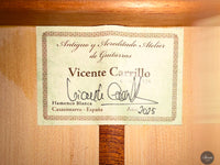 Vicente Carrillo - 2025 Flamenca Blanca - Cipres Exotico