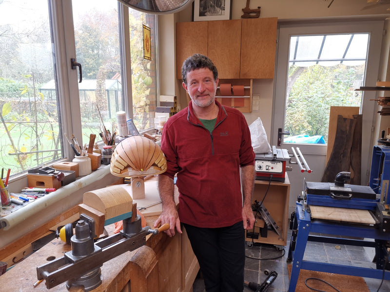 Walter Verreydt in workshop